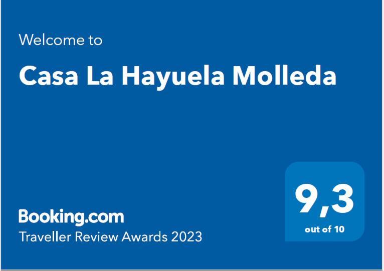 Вилла Casa La Hayuela Molleda Экстерьер фото